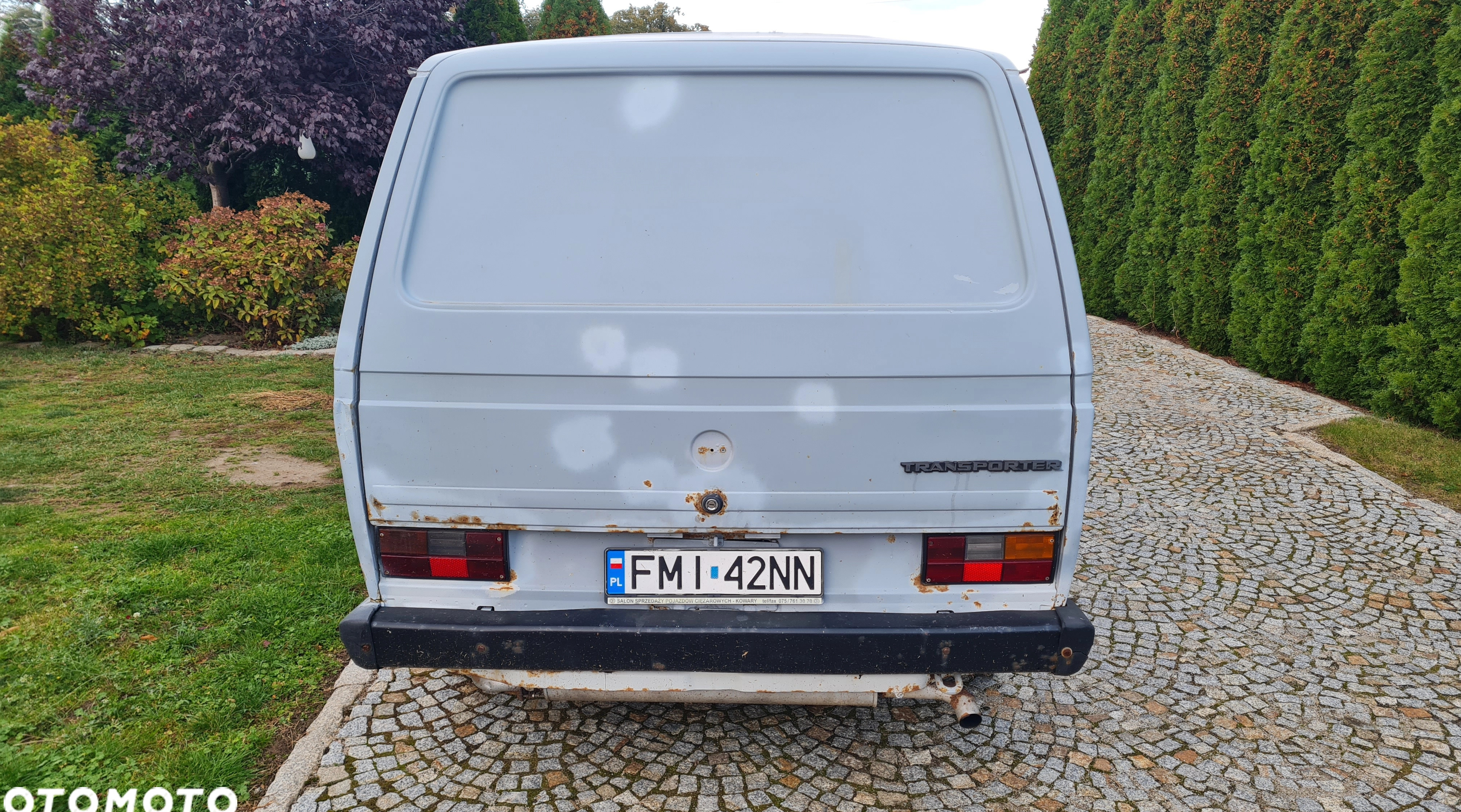 Volkswagen Transporter cena 6500 przebieg: 600000, rok produkcji 1989 z Lubin małe 254